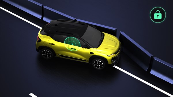 desbloqueio em caso de impacto - Renault Kiger