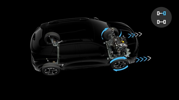 sistema de controlo de tracção - Renault Kiger