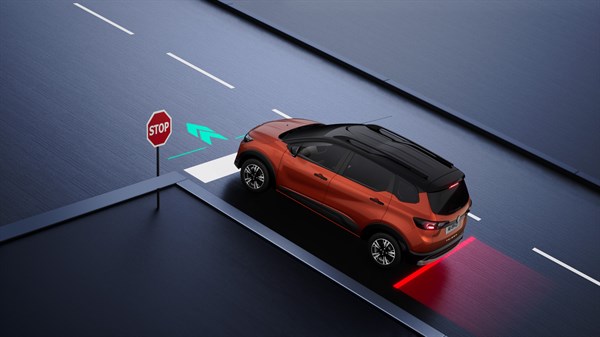 Renault Triber - assistência ao arranque em subida