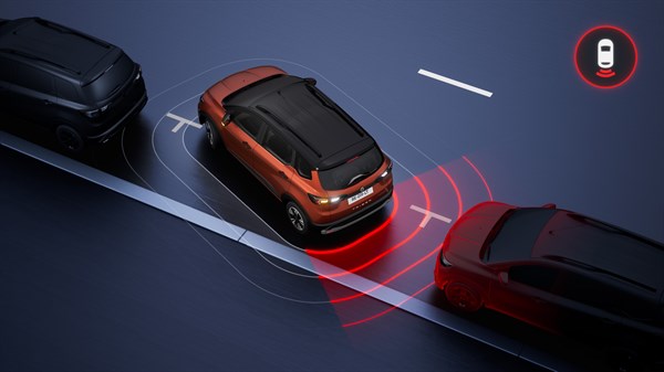 Renault Triber - sensores de estacionamento traseiros